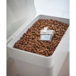 Aufbewahrungsbox Tower Mit Messbecher Fur Tiernahrung, 2Er-Set