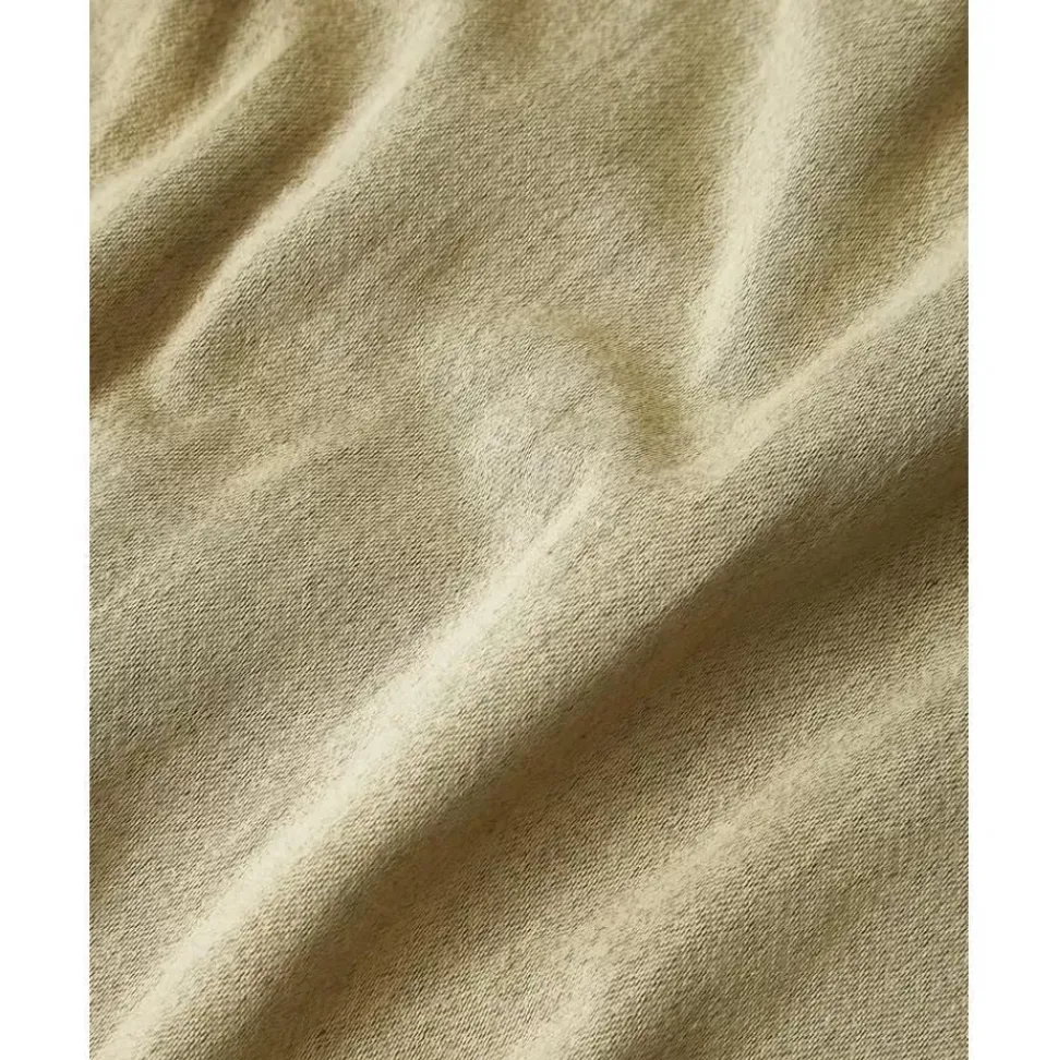 Baumwollsatin-Kissenhulle Nico Mit Besticktem Wellen-Muster