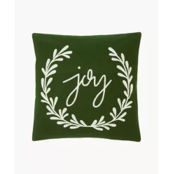 Bestickte Kissenhulle Joy