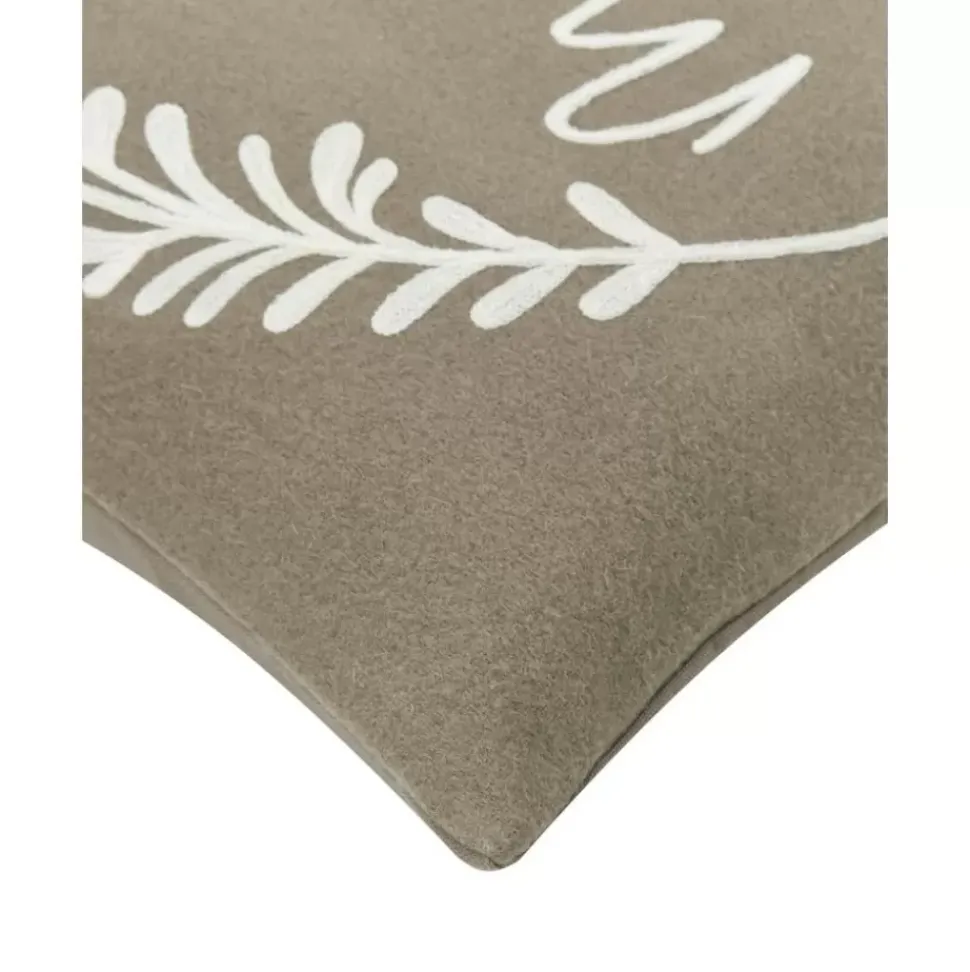 Bestickte Kissenhulle Merry And Bright