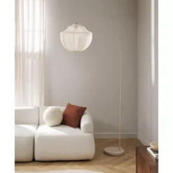 Bogenlampe Beau Aus Netzstoff