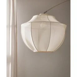 Bogenlampe Beau Aus Netzstoff