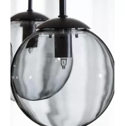 Cluster-Pendelleuchte Edie Aus Rauchglas
