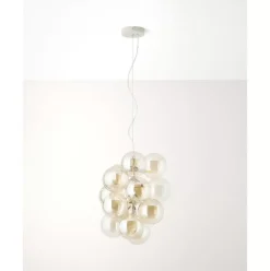Design Pendelleuchte Bubbles Aus Glas