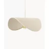 Design-Pendelleuchte Kenzie Aus Leinen