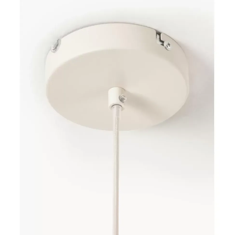 Design-Pendelleuchte Kenzie Aus Leinen