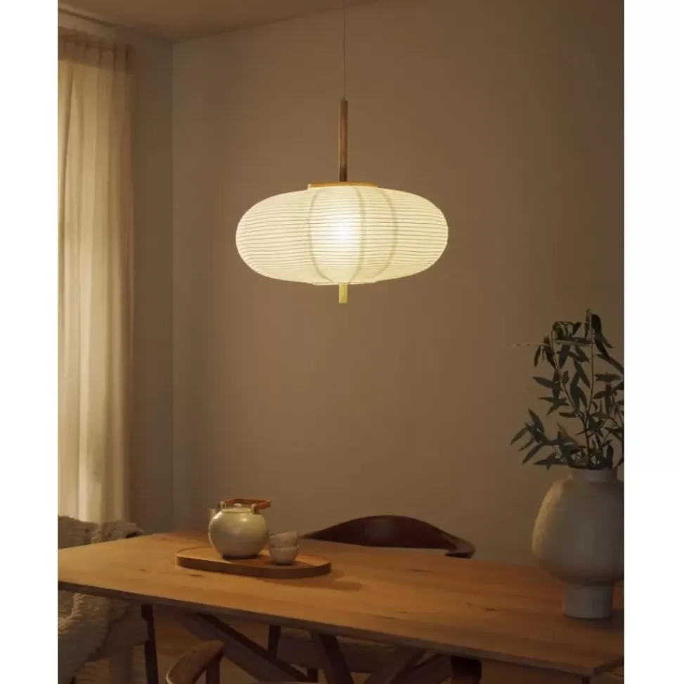 Design Pendelleuchte Misaki Aus Reispapier