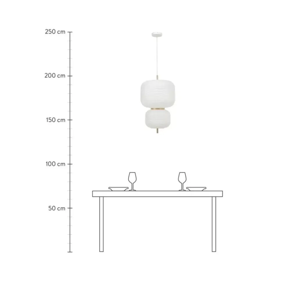 Design Pendelleuchte Misaki Aus Reispapier
