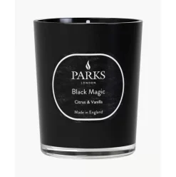 Duftkerze Black Magic (Zitrus, Vanille, Patschuli & Lavendel)