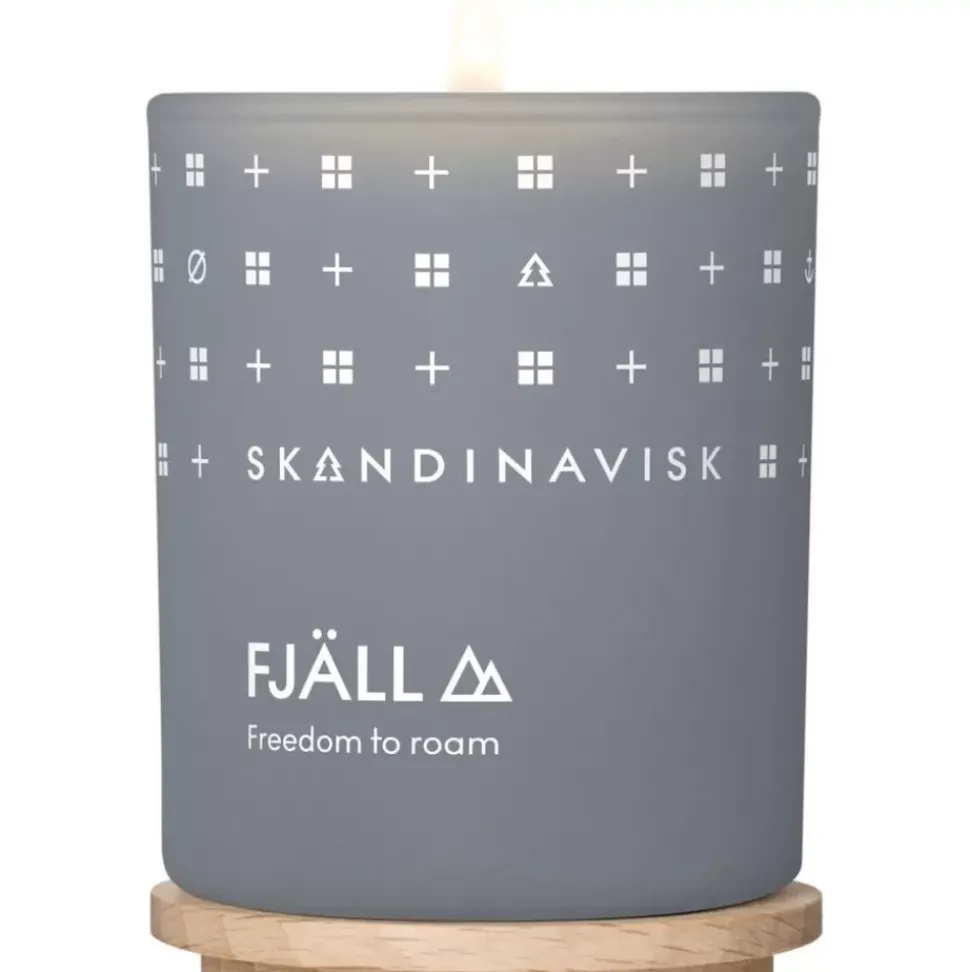 Duftkerze Fjall (Heidekraut, Thymian, Beeren)