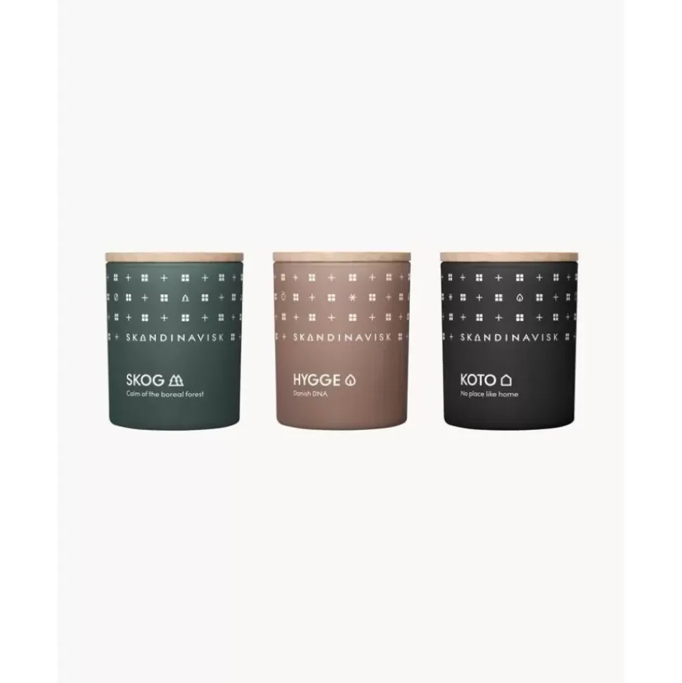 Duftkerzen-Set Hibernation, 3Er-Set