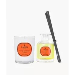 Duftkerze Und Diffuser Vintage Aromatherapy (Orange, Zedernholz & Nelke)