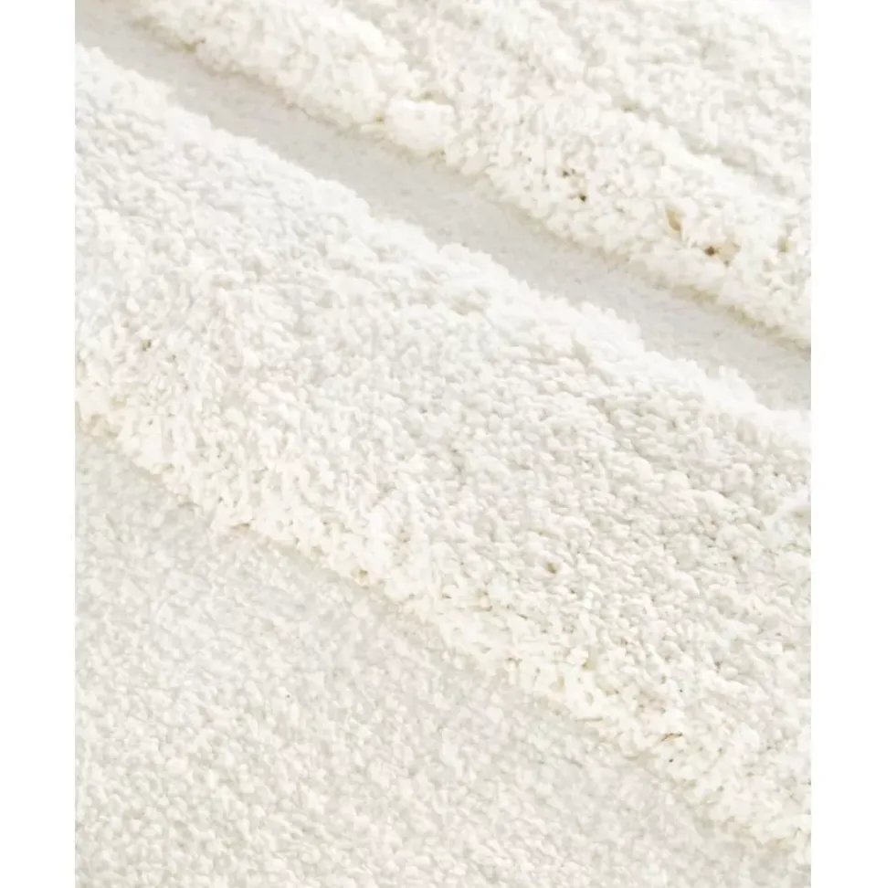 Flauschiger Hochflor-Laufer Geneve Mit Erhabener Hoch-Tief-Struktur