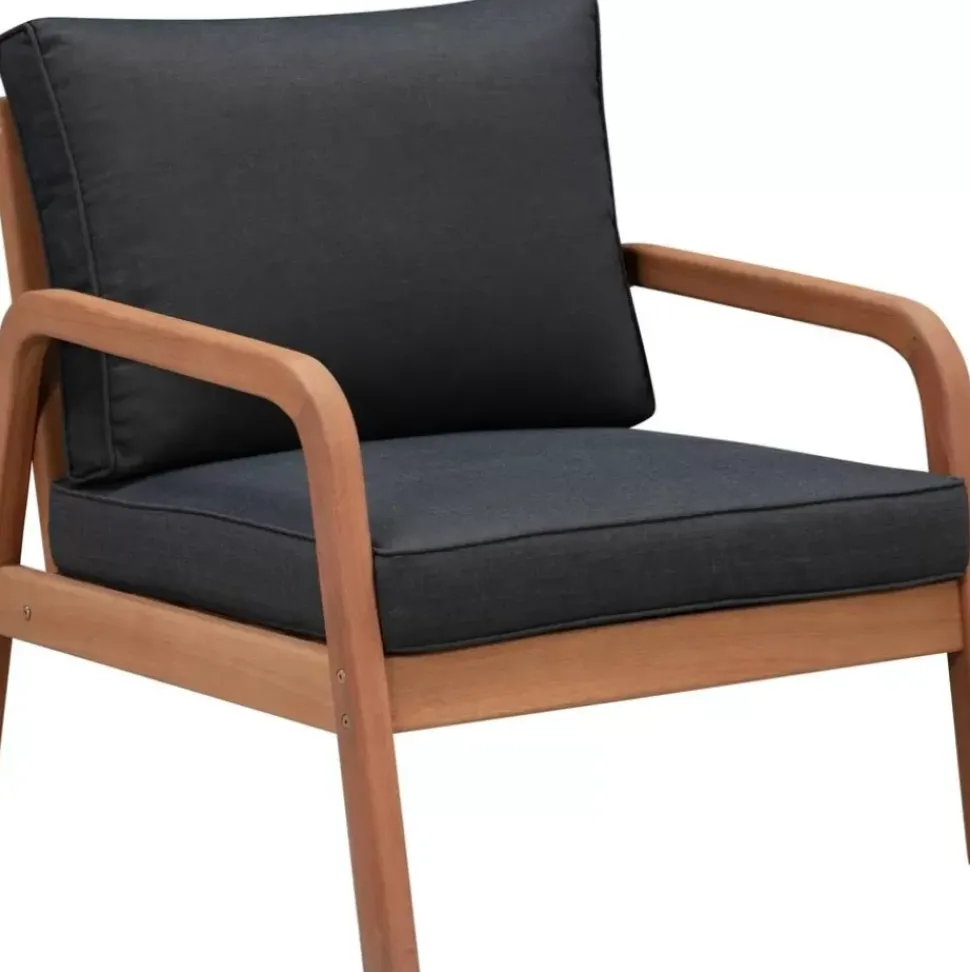 Garten-Lounge-Set Bergen Aus Eukalyptusholz, 4-Tlg.