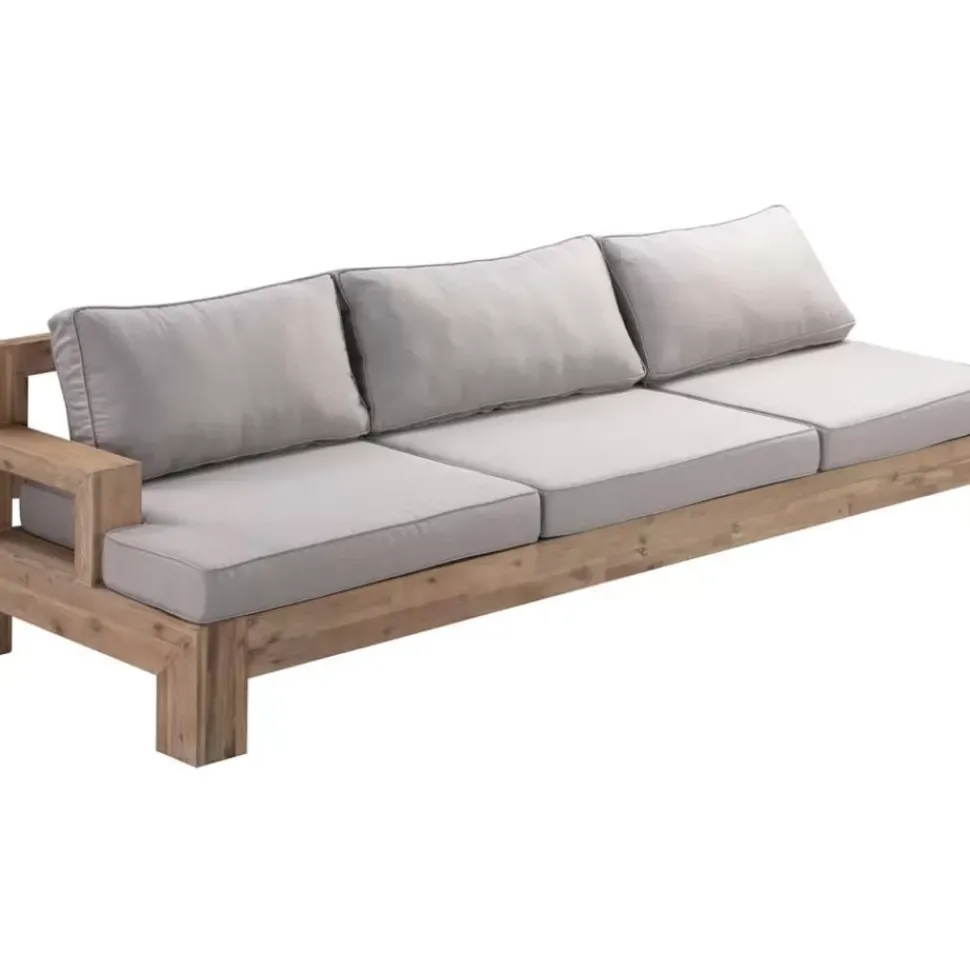 Garten-Lounge-Set Joshua Aus Akazienholz, 4-Tlg.