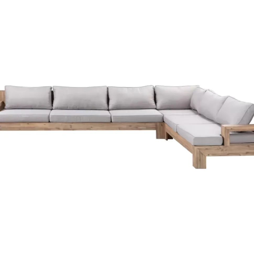 Garten-Lounge-Set Joshua Aus Akazienholz, 4-Tlg.