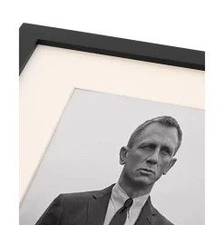 Gerahmte Fotografie Daniel Craig As James Bond, Handgefertigt