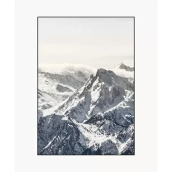 Gerahmter Digitaldruck White Mountain