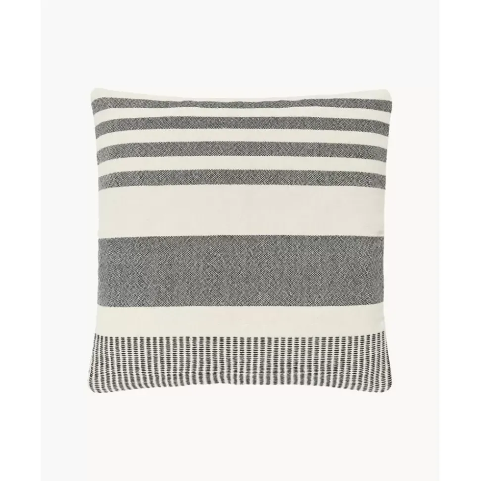 Gestreifte Kissenhulle Lines Aus Recyceltem Polyester