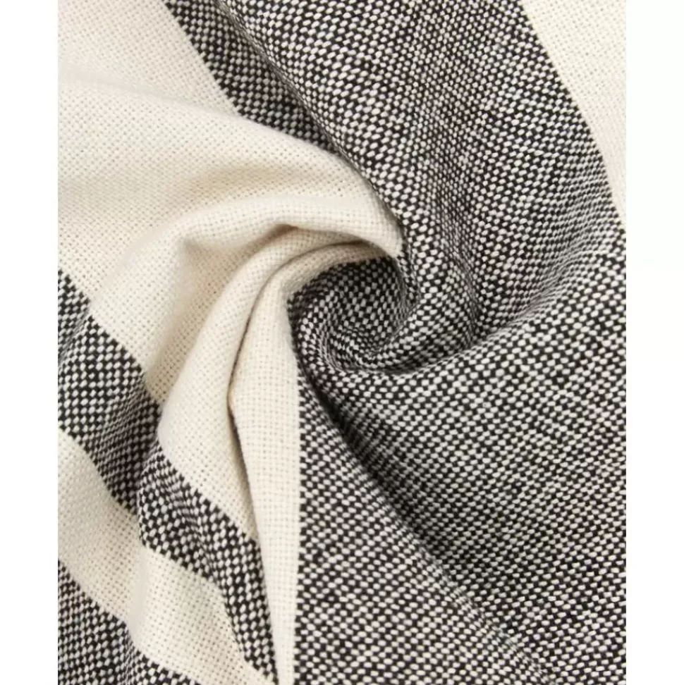 Gestreifte Kissenhulle Lines Aus Recyceltem Polyester