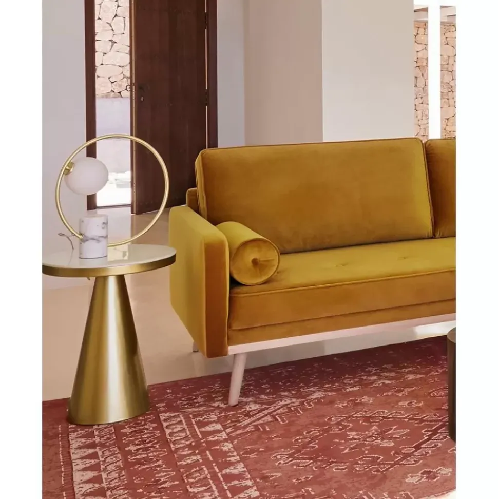 Glam-Tischlampe Soho Mit Marmorfus
