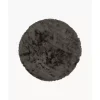 Glanzender Hochflor-Teppich Jimmy, Rund