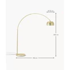 Grose Bogenlampe Bowie