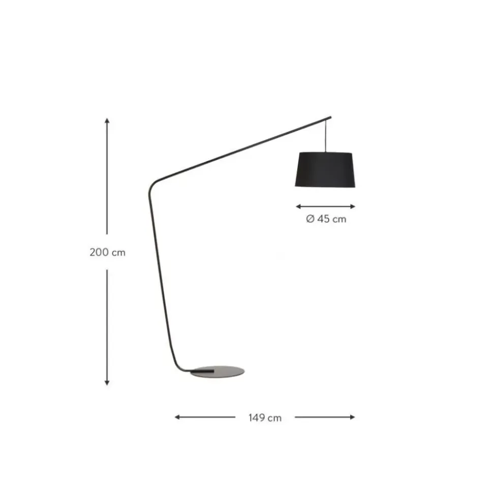 Grose Design Bogenlampe Lobby