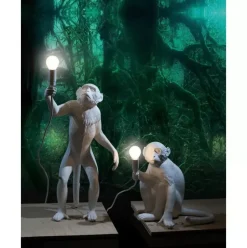 Grose Design Tischlampe Monkey