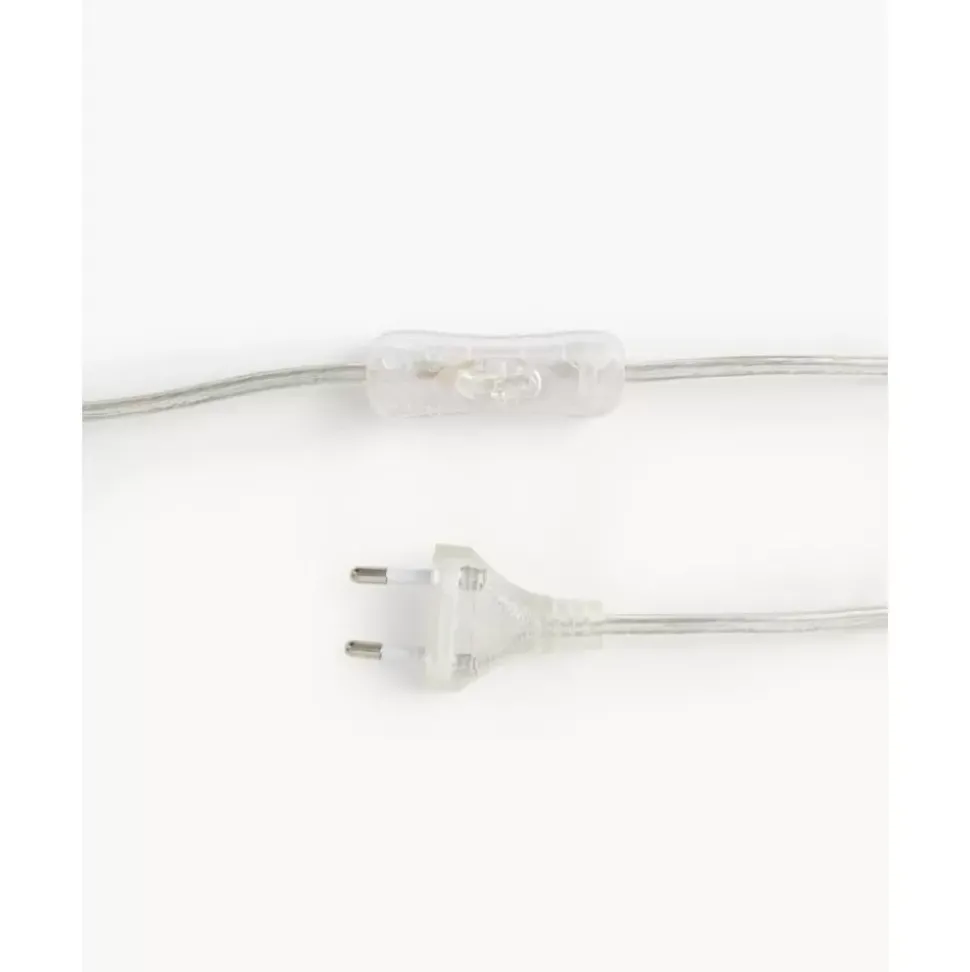 Grose Glam-Tischlampe Gabor Mit Glasfus