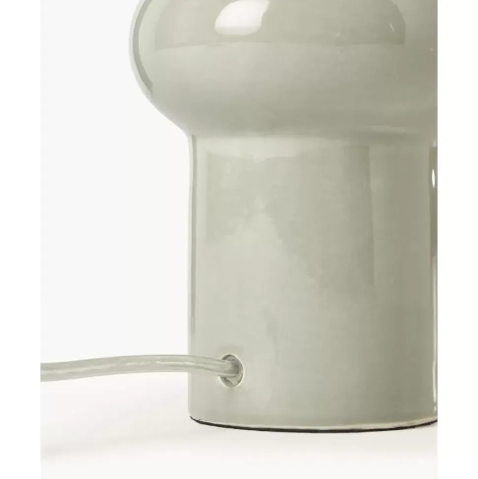 Grose Keramik-Tischlampe Christine