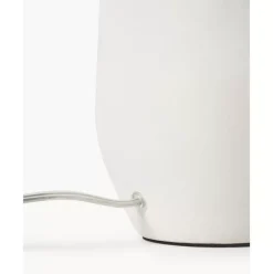 Grose Keramik-Tischlampe Colett In Organischer Form