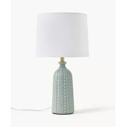 Grose Keramik-Tischlampe Nizza
