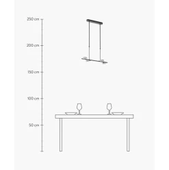 Grose Led-Pendelleuchte Odeon