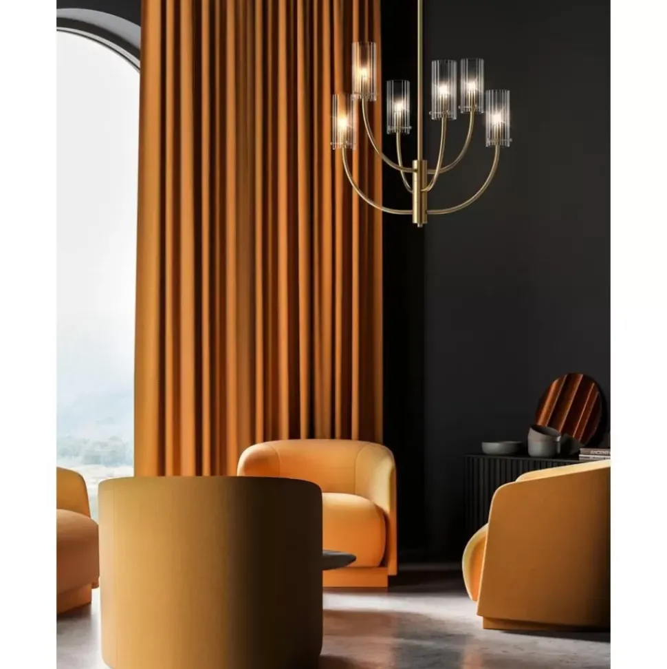 Grose Pendelleuchte Arco