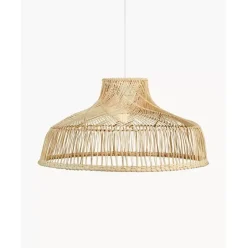 Grose Pendelleuchte Braid Aus Rattan