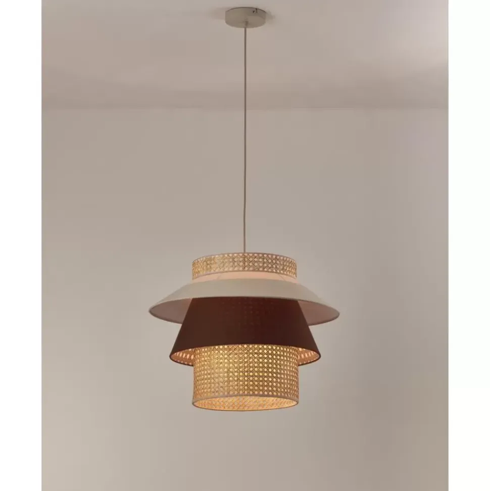 Grose Pendelleuchte Klea Aus Wiener Geflecht