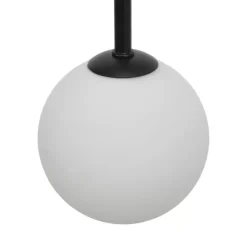 Grose Pendelleuchte Otis Aus Opalglas