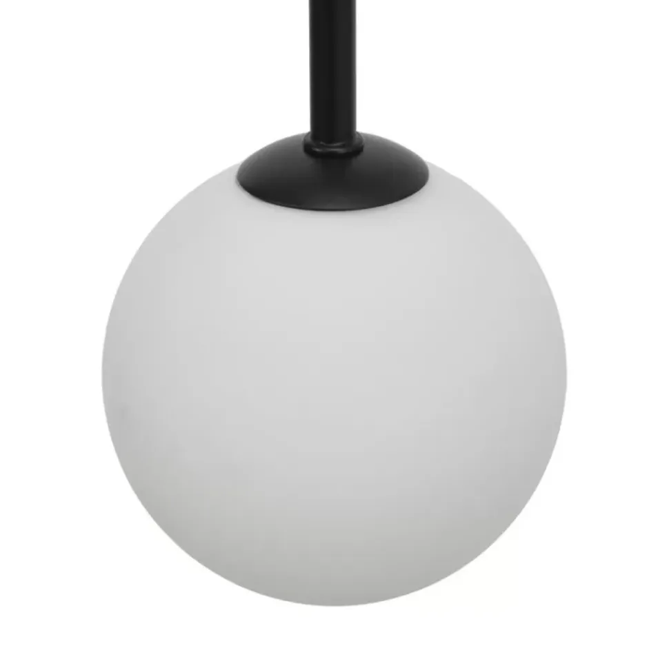 Grose Pendelleuchte Otis Aus Opalglas