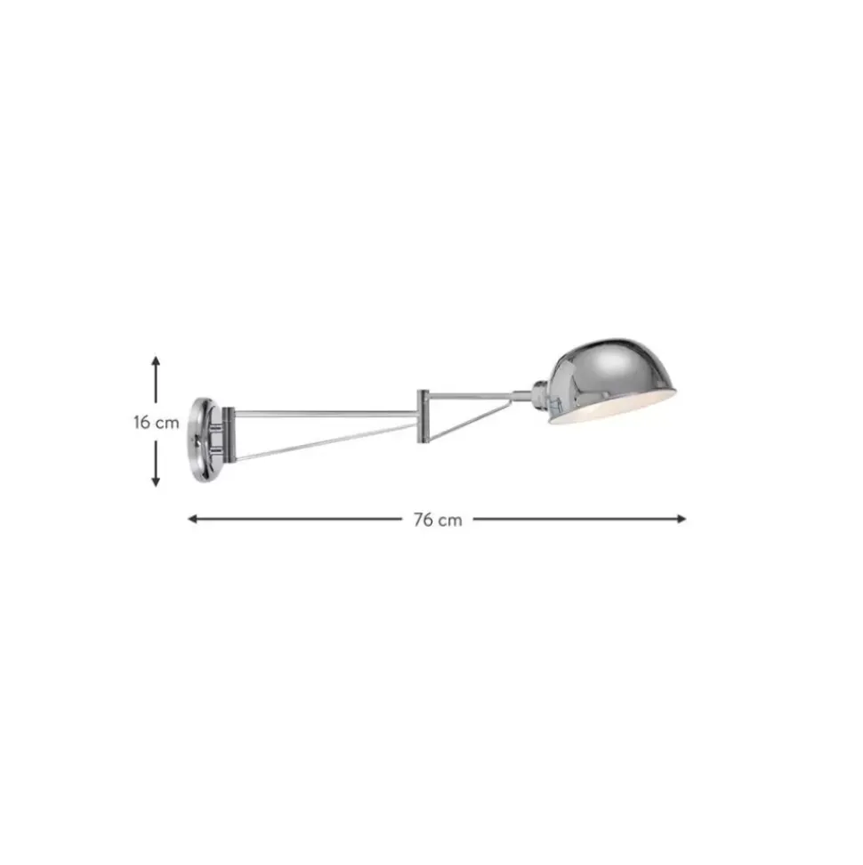 Groser Wandstrahler Portland Mit Stecker