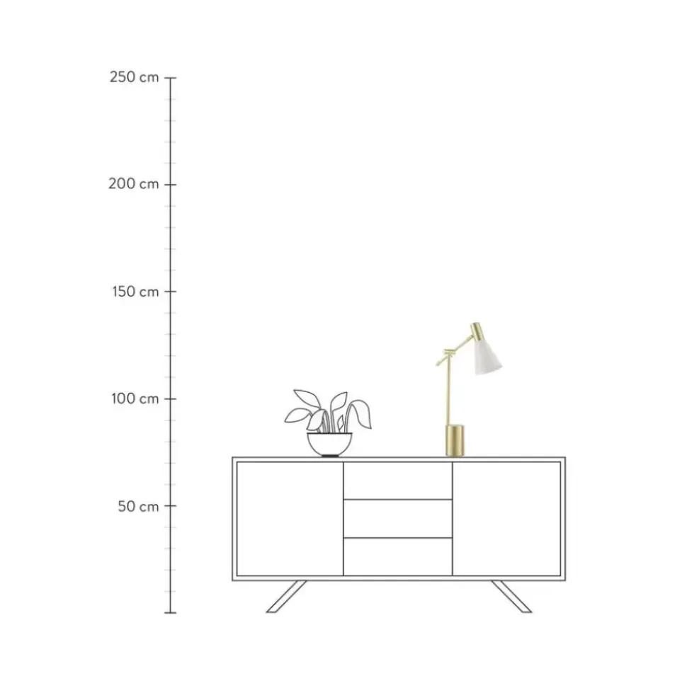 Grose Schreibtischlampe Sia Aus Metall