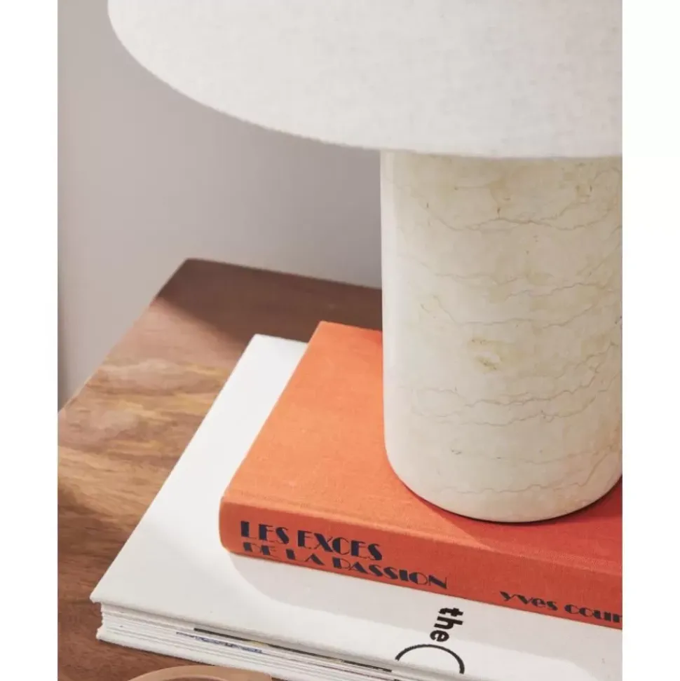 Grose Tischlampe Gia Mit Marmorfus