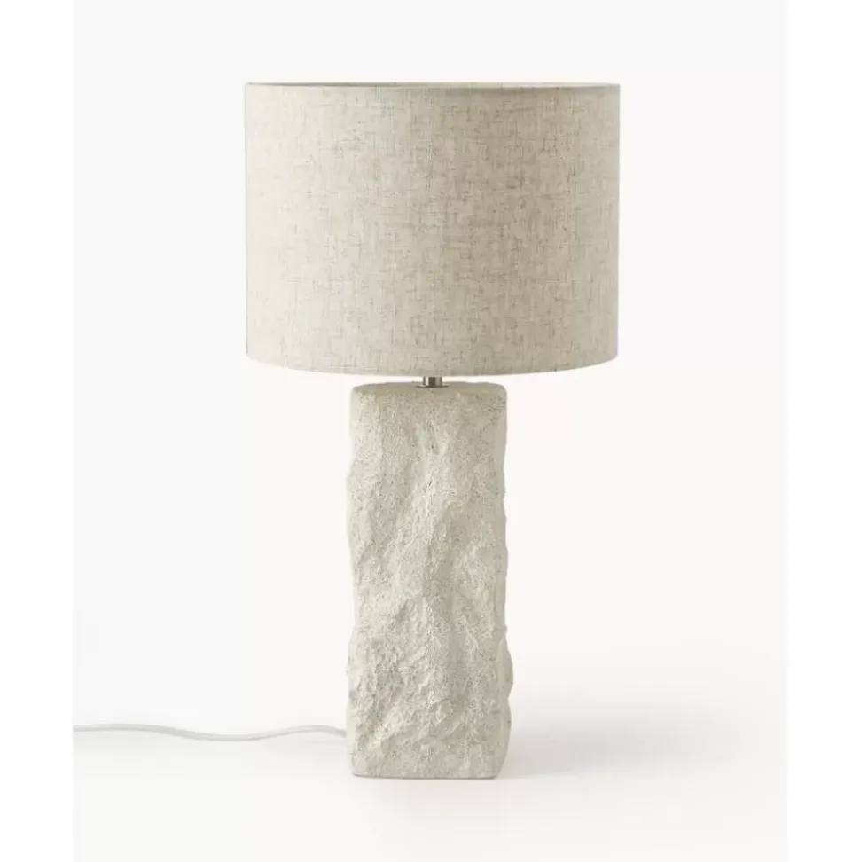 Grose Tischlampe Kiri Mit Betonfus