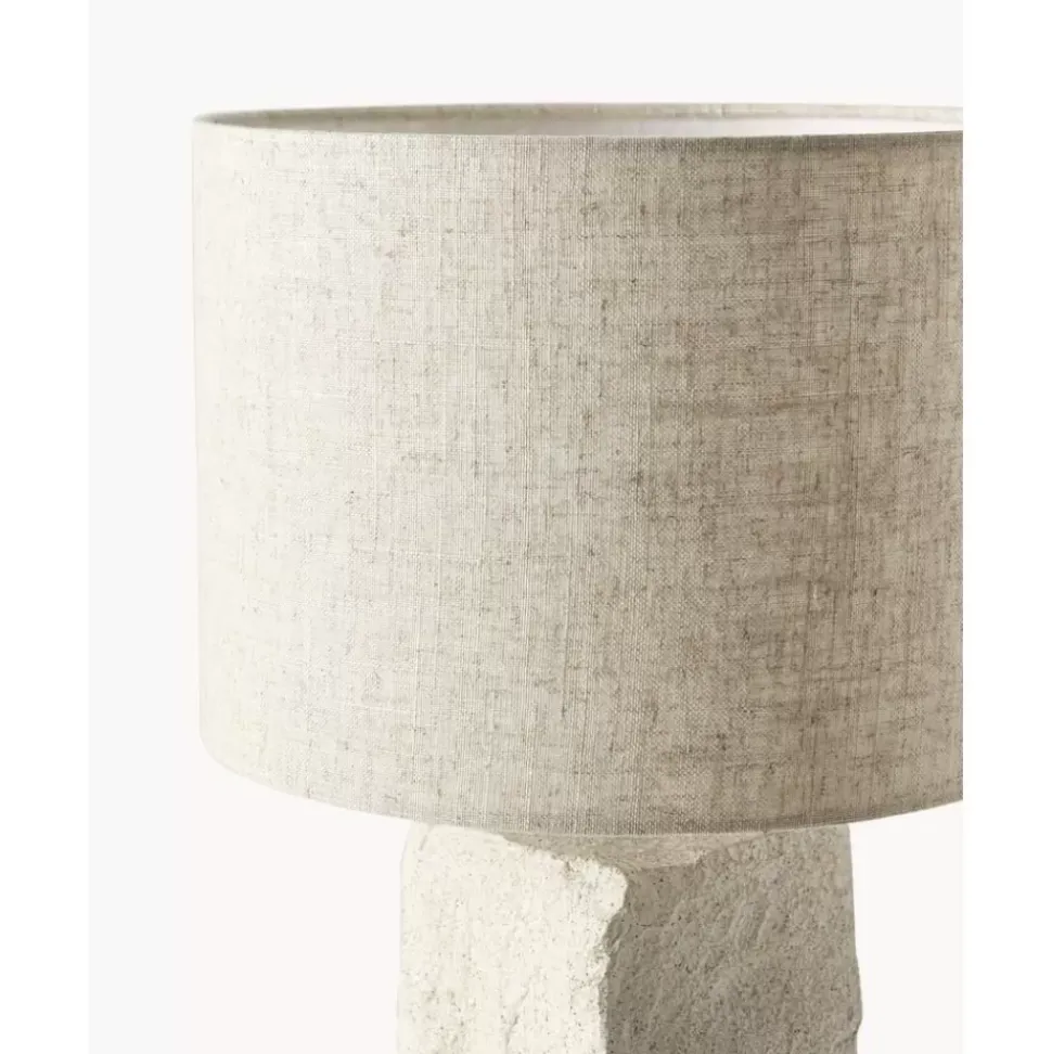 Grose Tischlampe Kiri Mit Betonfus
