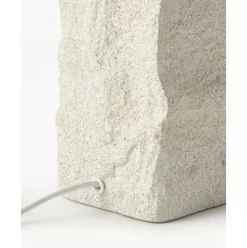 Grose Tischlampe Kiri Mit Betonfus