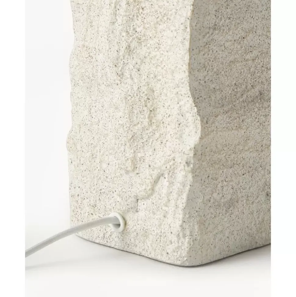 Grose Tischlampe Kiri Mit Betonfus
