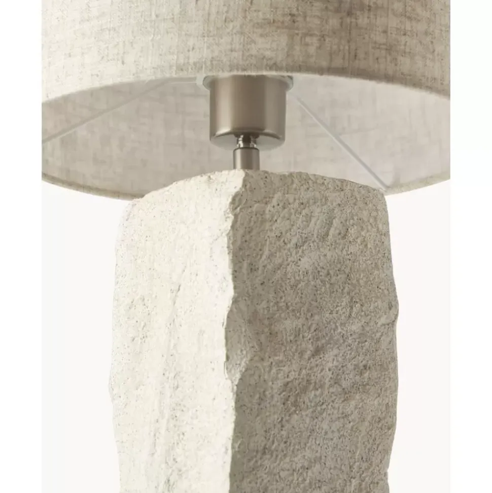 Grose Tischlampe Kiri Mit Betonfus