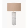 Grose Tischlampe Mosaik Mit Betonfus