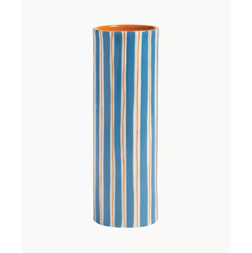 Handbemalte Vase Ray Aus Porzellan