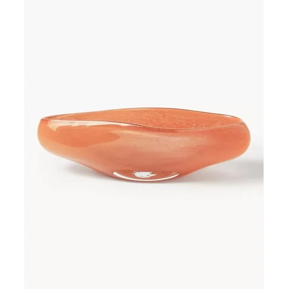 Handgefertigte Deko-Schale Ashley Aus Glas